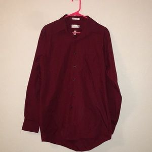 Men’s Van Heusen Button Up Dress Shirt